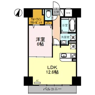 アムール・M【5階】の間取り