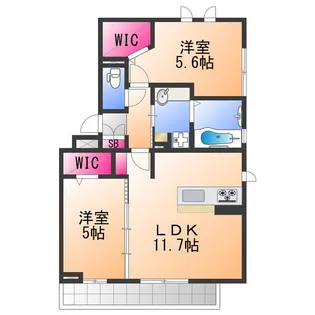 consolare(コンソラーレ)【2階】の間取り