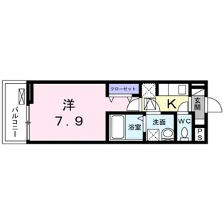 Laid Back【1階】の間取り