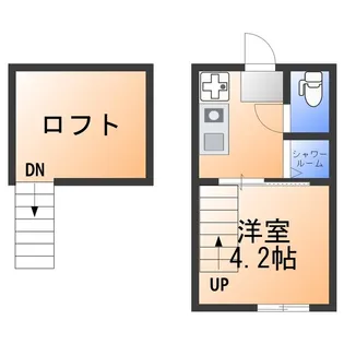 Climb鳳【1階】の間取り