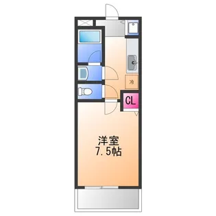 ドミール鳳【2階】の間取り