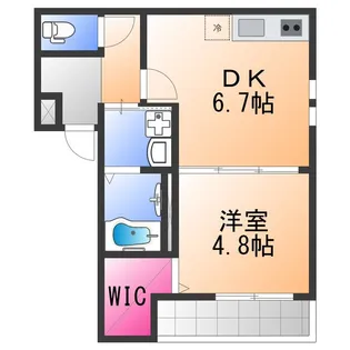 フジパレス堺鳳駅北ウエスト【3階】の間取り