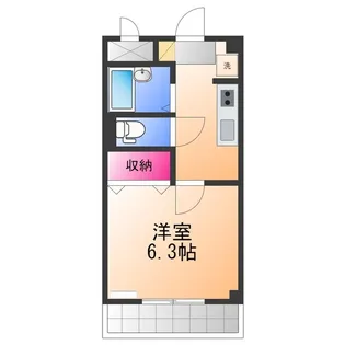 コーラル【1階】の間取り