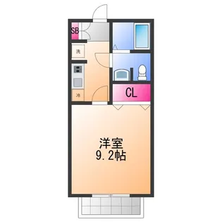 ファシリートプレイス【2階】の間取り