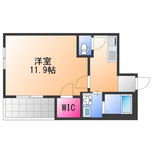 サニーコート日根野Ⅱ番館【1階】の間取り