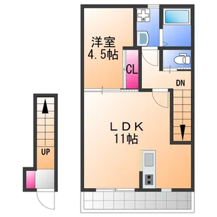 プチメゾンRinku 【2階】の間取り