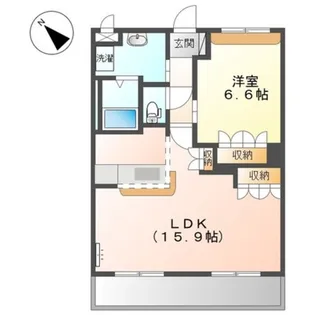 グランド・ソレイユ【1階】の間取り