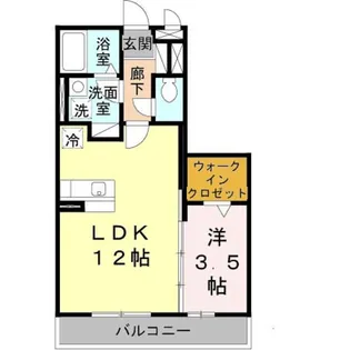 グランシャリオ鳳【2階】の間取り