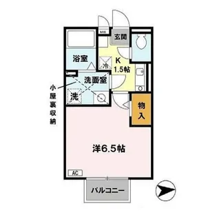 セジュールMARUGEN C棟【2階】の間取り