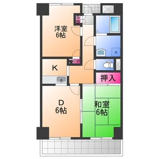 バリュー藪【3階】の間取り