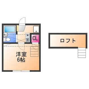 グローリィ【2階】の間取り