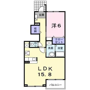 コンストライフAブロック【1階】の間取り