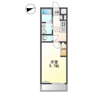 シーサイドレジデンスNK【2階】の間取り