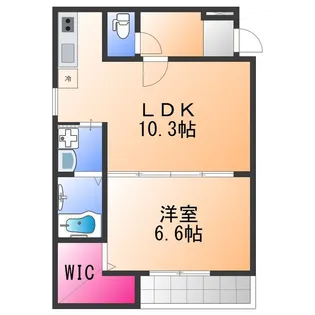 サンパレス りんくう【3階】の間取り