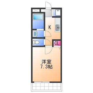 エーワン池浦【2階】の間取り