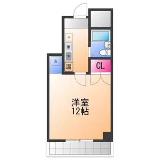 ケイエスビータワー【3階】の間取り