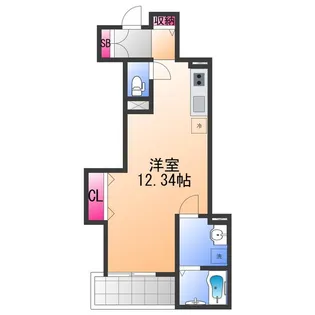 F+style西取石4号館【1階】の間取り
