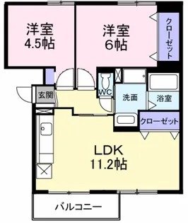 フェロービレッジ【3階】の間取り