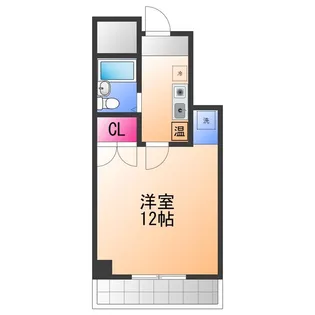 ケイエスビータワー【3階】の間取り