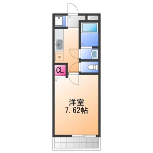 リヴェール泉大津【2階】の間取り