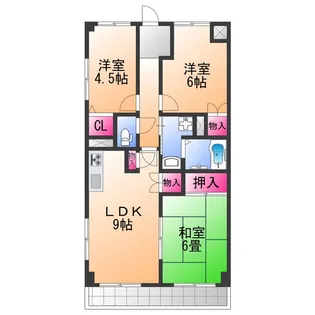 プローブ羽衣【2階】の間取り