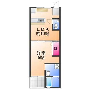 羽衣グリーンハイツ【1階】の間取り