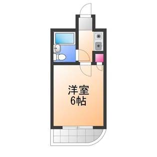 ラフォーレ助松【1階】の間取り