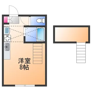 桜が丘ハイツ【2階】の間取り