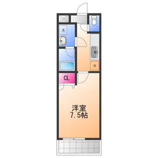 フジパレスピーノ【2階】の間取り