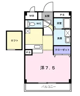 メゾン・エトワールⅡ【2階】の間取り