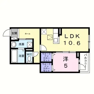 ヒカルサ岸和田畑町【1階】の間取り