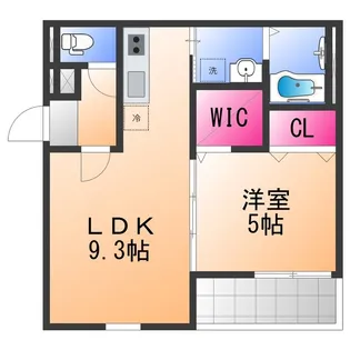 フジパレス高石綾園Ⅱ番館【1階】の間取り
