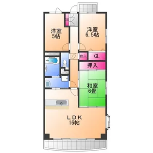 ロイヤルエイトコートⅠ【2階】の間取り