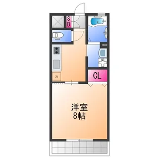 TABIYADO SENNAN【3階】の間取り