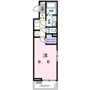 グラン フルーツ【1階】の間取り