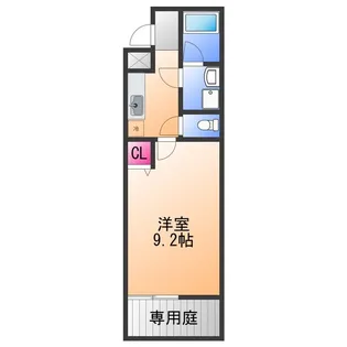 リヴェール和泉【1階】の間取り