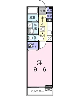 デュオ カンタービレ【2階】の間取り