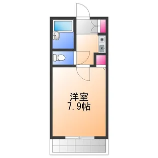 コンフォールきたんまち【3階】の間取り