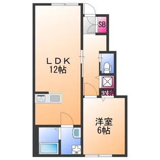 heights光容A【1階】の間取り