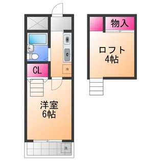 ロイヤル和泉パートⅠ【3階】の間取り