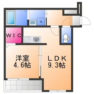 フジパレス岸和田駅前Ⅰ番館【3階】の間取り
