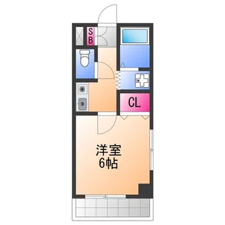 カーサ・エスポワール【4階】の間取り