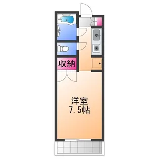 マメゾン21【4階】の間取り