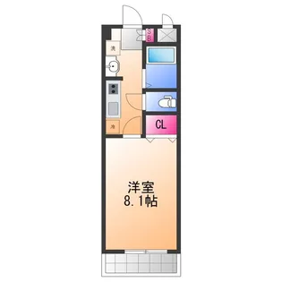 サンモール【1階】の間取り