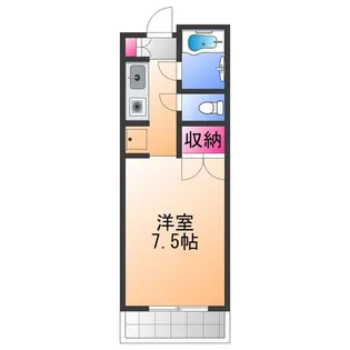 マメゾン21【4階】の間取り