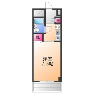 アビヨンKAB1【6階】の間取り
