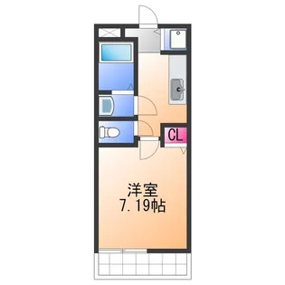 エメロード吉見【2階】の間取り
