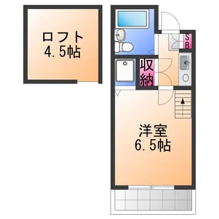 シャルマンフジ井原里【2階】の間取り