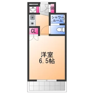 エルベコート泉大津【2階】の間取り