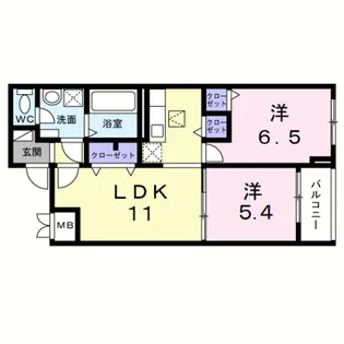 ヒカルサ岸和田畑町【3階】の間取り